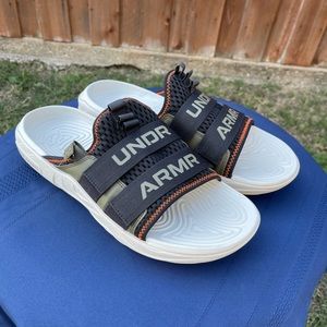 Under Armour Alpha Slides Size 12